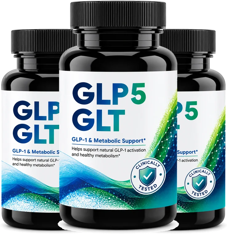 GLP5 GLT GLP-1 & Metabolic Support Capsules – 90-dagers forsyning, 3 pakker
